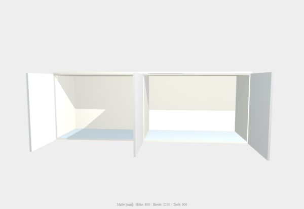 Schrank gerade